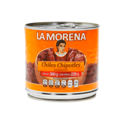 Chiles chipotles La Morena adobados 380 g