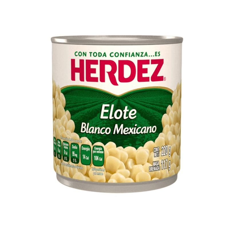Elote Herdez blanco mexicano 220 g