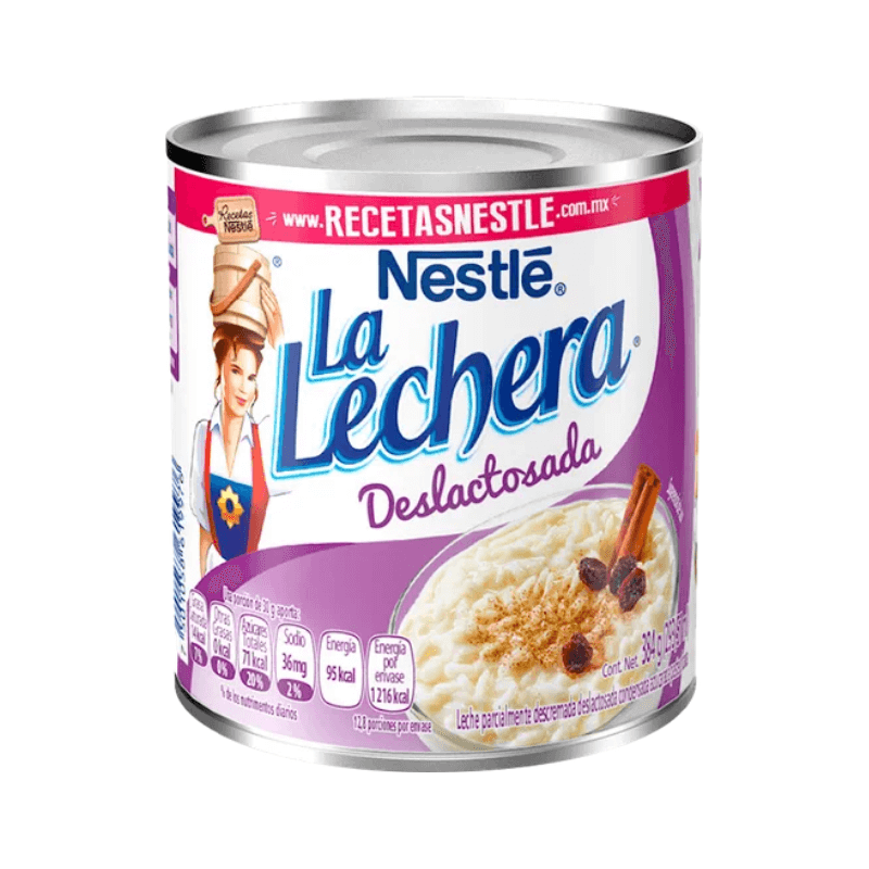 Leche condensada Nestlé La Lechera deslactosada 384 g